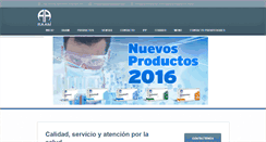 Desktop Screenshot of laboratorioraam.com